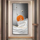 Ethereal Pathways Glass Finish Vertical Wall Art