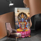 Shri Narayan Glass Finish Vertical Wall Art