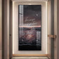 Because Every Picture Tells A Story Motivational Glass Finish Vertical Wall Art