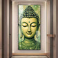Budha Surreal portrayal Glass Finish Vertical Wall Art