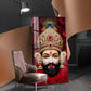 Shyam Baba Glass Finish Vertical Wall Art
