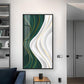 Ethereal Expressions Glass Finish Vertical Wall Art