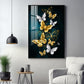 Butterfly Wings Glass Finish Vertical Wall Art