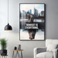 Mindset Masterpiece Glass Finish Vertical Wall Art