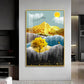 Nature's Embrace Glass Finish Vertical Wall Art