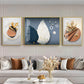 Blossom of Expression Glass Finish Wall Art (Set Of 3)