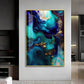 Oceanic Dreams Glass Finish Vertical Wall Art