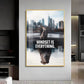 Mindset Masterpiece Glass Finish Vertical Wall Art