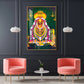 Thiru annamalaiyar Glass Finish Vertical Wall Art