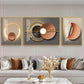 Opulent Vision Glass Finish Wall Art (Set Of 3)