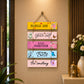 Positive Quote Wooden Wall Hanging