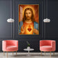 Father Lord Jesus Glass Finish Vertical Wall Art