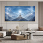 Sky Emembrance Buddha Glass Finish Horizontal Wall Art