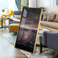 Because Every Picture Tells A Story Motivational Glass Finish Vertical Wall Art