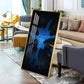 Never Stop Looking Up Motivational Glass Finish Vertical Wall Art