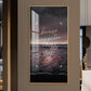Because Every Picture Tells A Story Motivational Glass Finish Vertical Wall Art