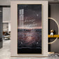 Because Every Picture Tells A Story Motivational Glass Finish Vertical Wall Art