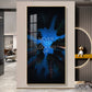 Never Stop Looking Up Motivational Glass Finish Vertical Wall Art