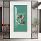 Pray To The One Motivational Glass Finish Vertical Wall Art