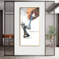 Focus On The Best Motivational Glass Finish Vertical Wall Art
