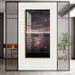 Because Every Picture Tells A Story Motivational Glass Finish Vertical Wall Art