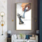Focus On The Best Motivational Glass Finish Vertical Wall Art