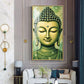 Budha Surreal portrayal Glass Finish Vertical Wall Art