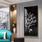 You Always Creative Motivational Glass Finish Vertical Wall Art