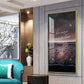 Because Every Picture Tells A Story Motivational Glass Finish Vertical Wall Art