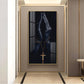 Jesus On The Cross Hand Glass Finish Vertical Wall Art