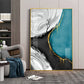 Artistry Abode Glass Finish Vertical Wall Art