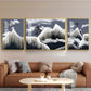 Alpine Dreamscape Glass Finish Wall Art (Set Of 3)