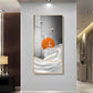 Ethereal Pathways Glass Finish Vertical Wall Art