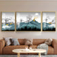 Majestic Landscapes Glass Finish Wall Art (Set Of 3)