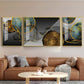Wallscape Trio Glass Finish Wall Art (Set Of 3)
