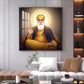 Shri Guru Nanak Dev Glass Finish Square Wall Art