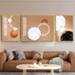 Art Ensemble Glass Finish Wall Art (Set Of 3)
