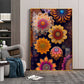 Garden of Dreams Glass Finish Vertical Wall Art
