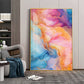 Dreamwave Delight Glass Finish Vertical Wall Art