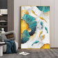 Floral Harmony Sunlit Blooms Glass Finish Vertical Wall Art