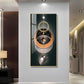 Urban Aesthetic Glass Finish Vertical Wall Art