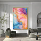 Dreamwave Delight Glass Finish Vertical Wall Art