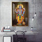 Bhagwan Vishnu Ji Glass Finish Vertical Wall Art