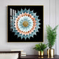 Botanical Bliss Glass Finish Square Wall Art