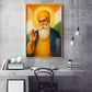 Guru Nanak Dev Ji Glass Finish Vertical Wall Art