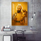 Guru Gobind Singh ji Glass Finish Vertical Wall Art