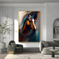 Whispers of the Wild Horse Glass Finish Wall Art