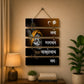 Om Namo Bhagavate Vasudevaya Wooden Wall Hanging