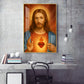 Father Lord Jesus Glass Finish Vertical Wall Art