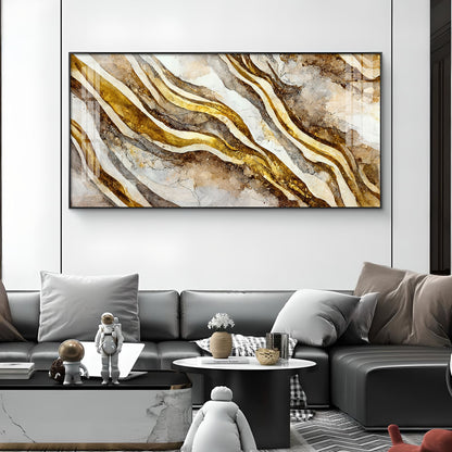 Relanta Glass Finish Horizontal Wall Art